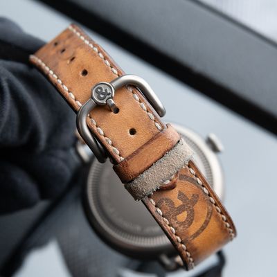 Bell & Ross WW1-92 Heritage Black Dial Steel Leather Automatic 45mm