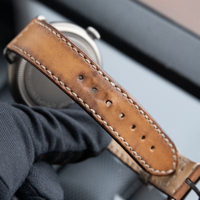 Bell & Ross WW1-92 Heritage Black Dial Steel Leather Automatic 45mm