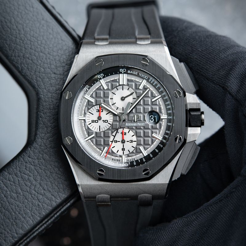 Audemars Piguet Royal Oak Offshore Titanium Ceramic Chronograph Gray 44mm