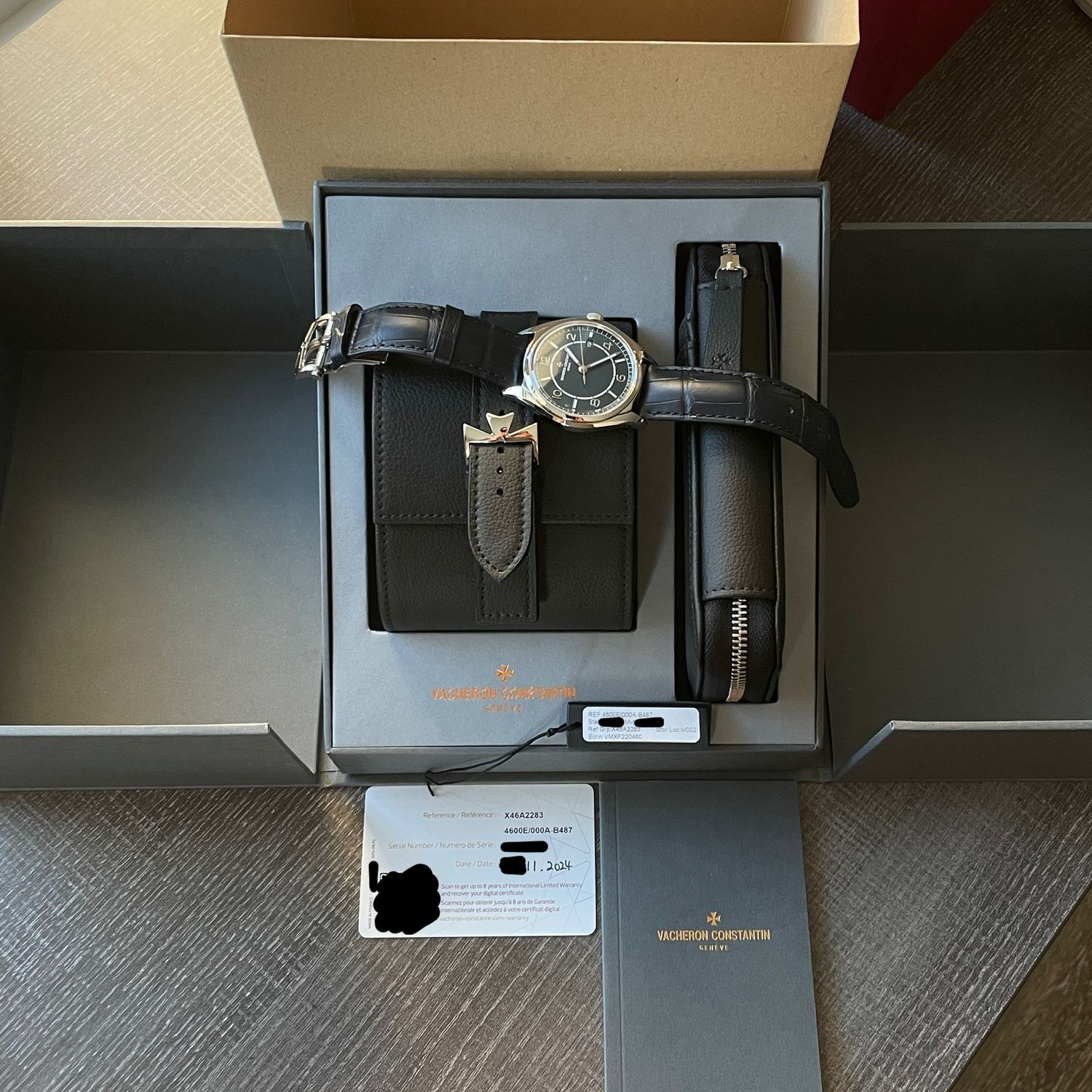 Vacheron Constantin Fiftysix UNWORN 11/2024 4600E Blue Dial