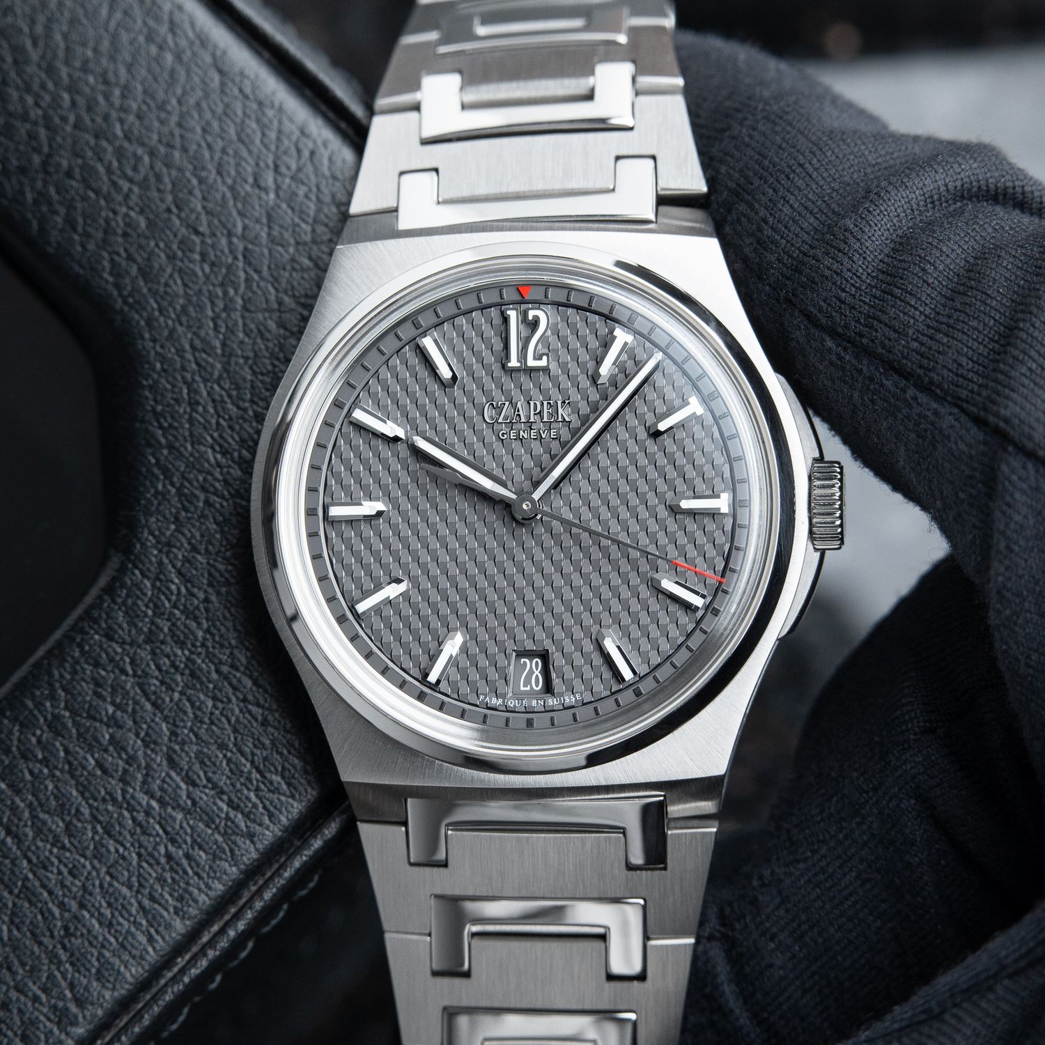 Czapek Antarctique Passage De Drake Roaring Forties Limited STRAPS Gray