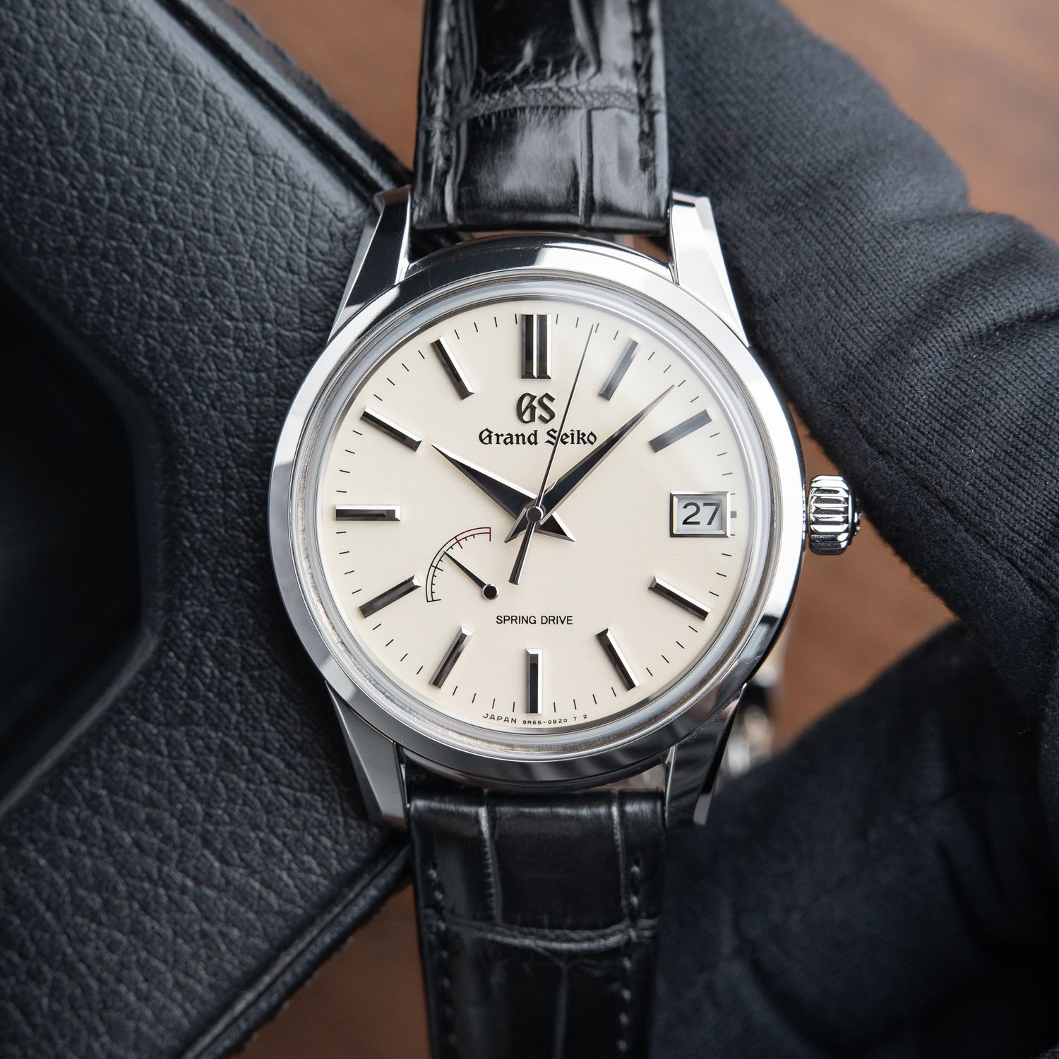 Grand Seiko Elegance Collection 1/2024 Spring Drive 3 Days Power Reserve Cream Steel