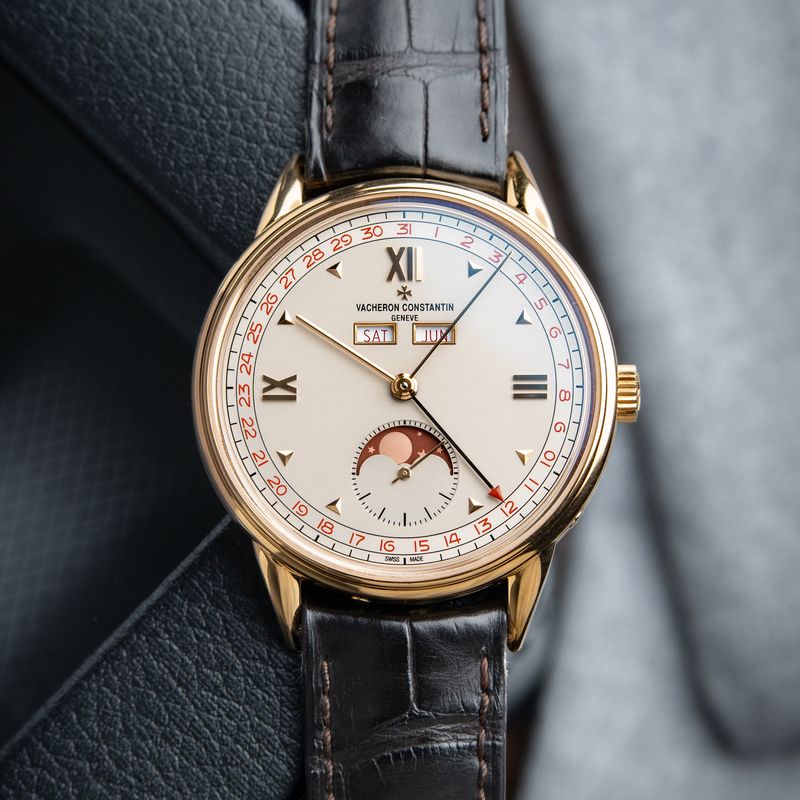 Vacheron Constantin Historiques 1948 Triple Calendar Red Limited Rose Gold