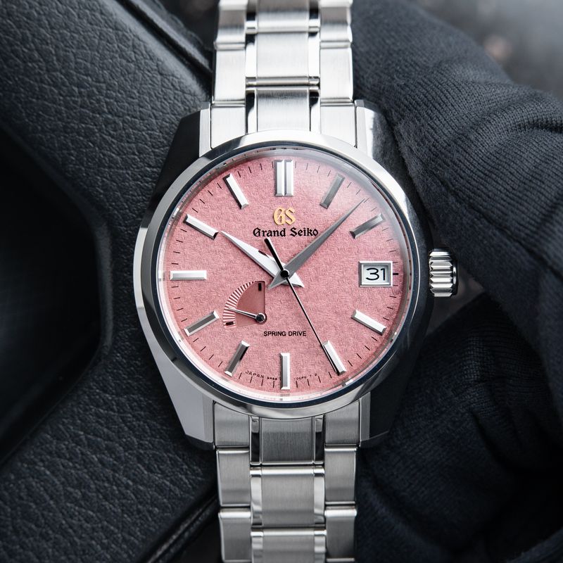 Grand Seiko Heritage Collection UNWORN 11/2024 Pink Kirazuri Limited Edition Spring Drive