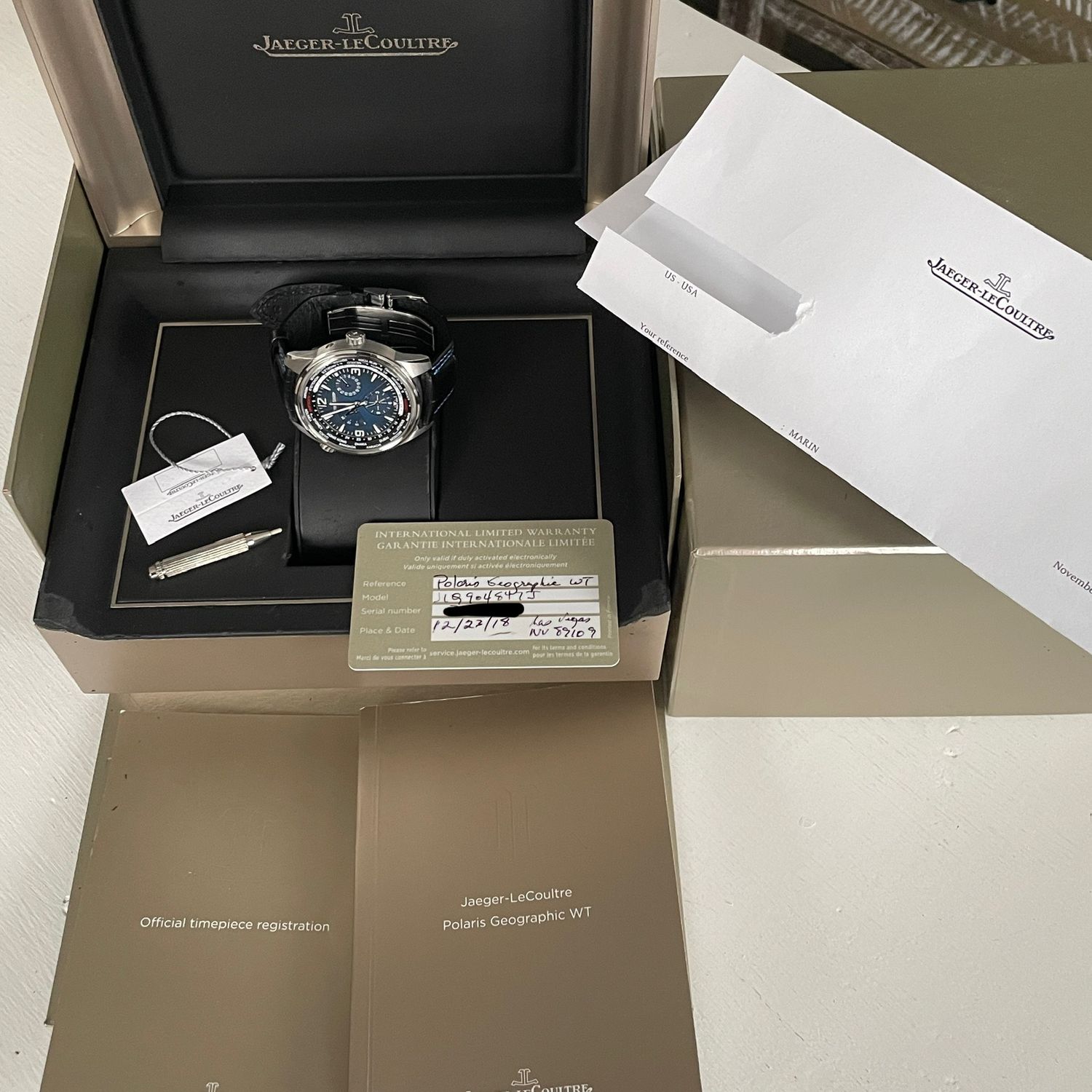 Jlc Box ジャガールクルト 空き箱 空箱 ボックス 箱 ウォッチケース