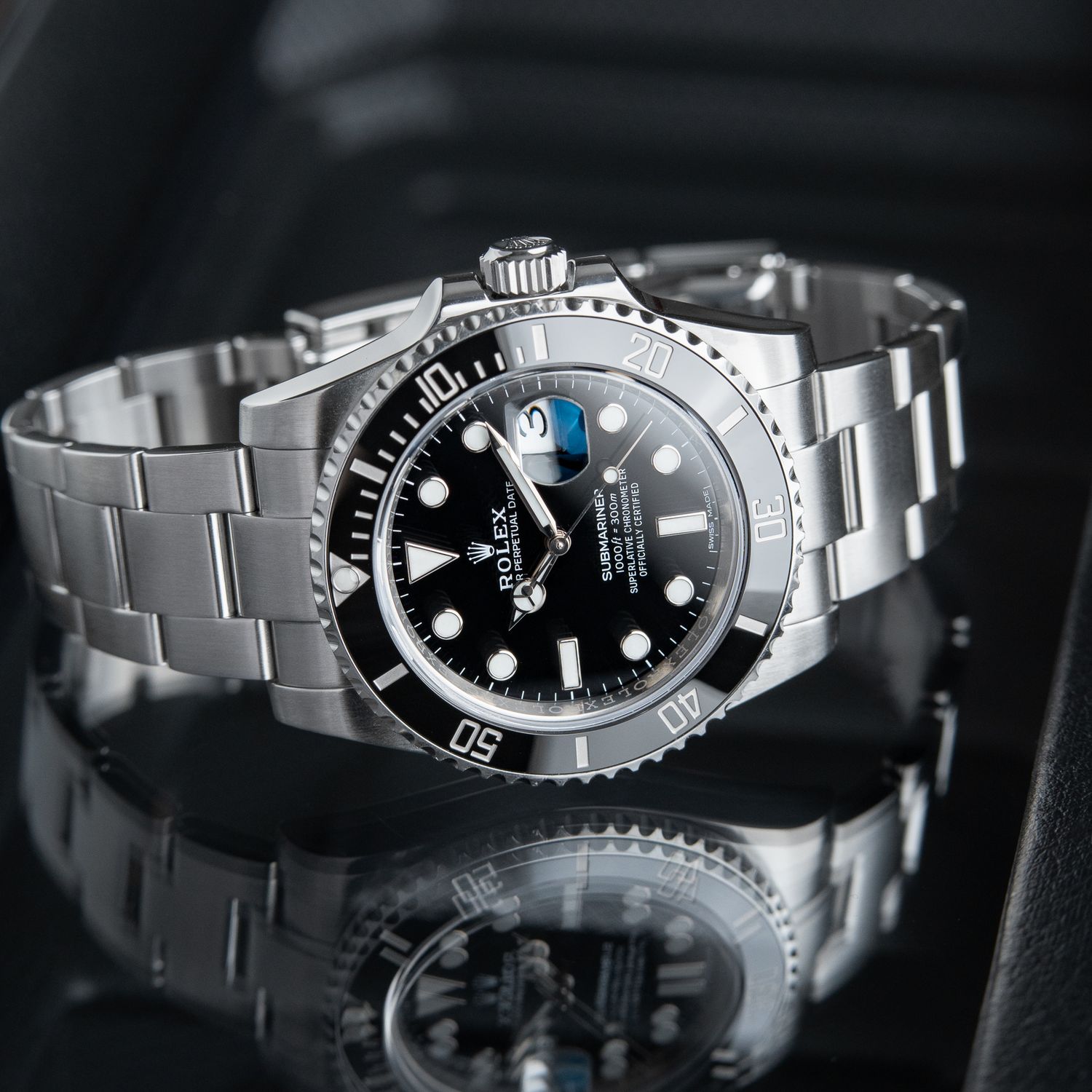 Rolex Submariner Date 2019 Diver Black Ceramic Bezel Steel