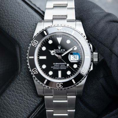 Rolex Submariner Date 2019 Diver Black Ceramic Bezel Steel