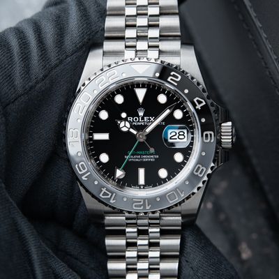 Rolex GMT-Master II 6/2024 Bruce Wayne Jubilee Steel Ceramic Black