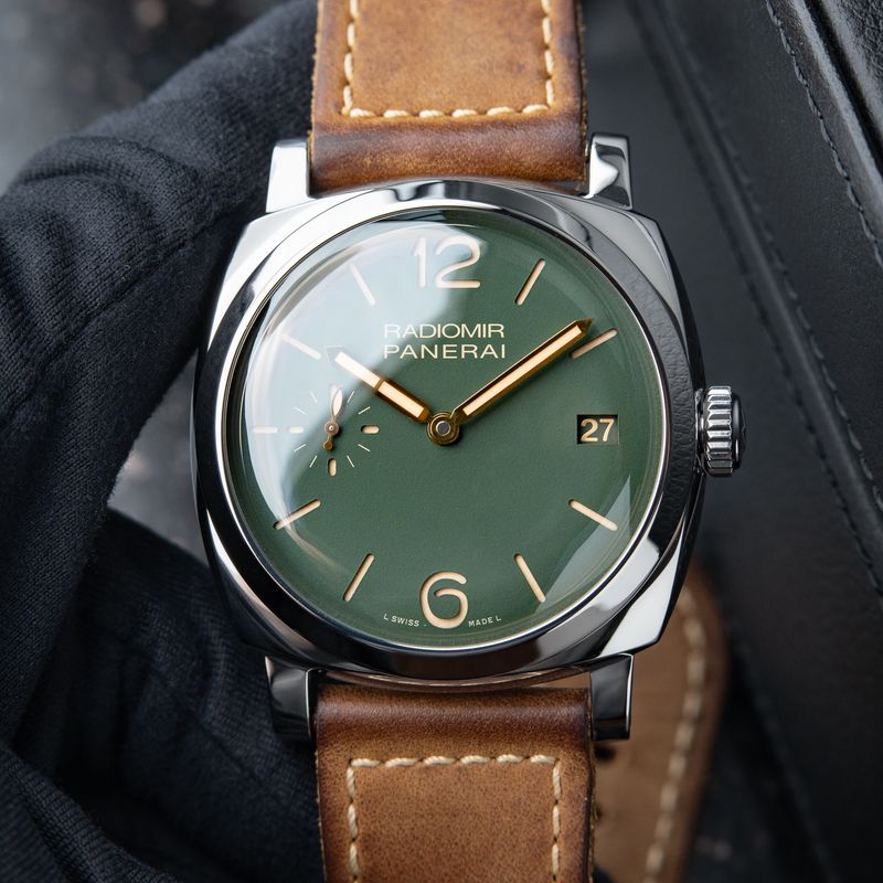 Panerai Radiomir 1940 3 Days Boutique Limited Edition Green Dial Pam736
