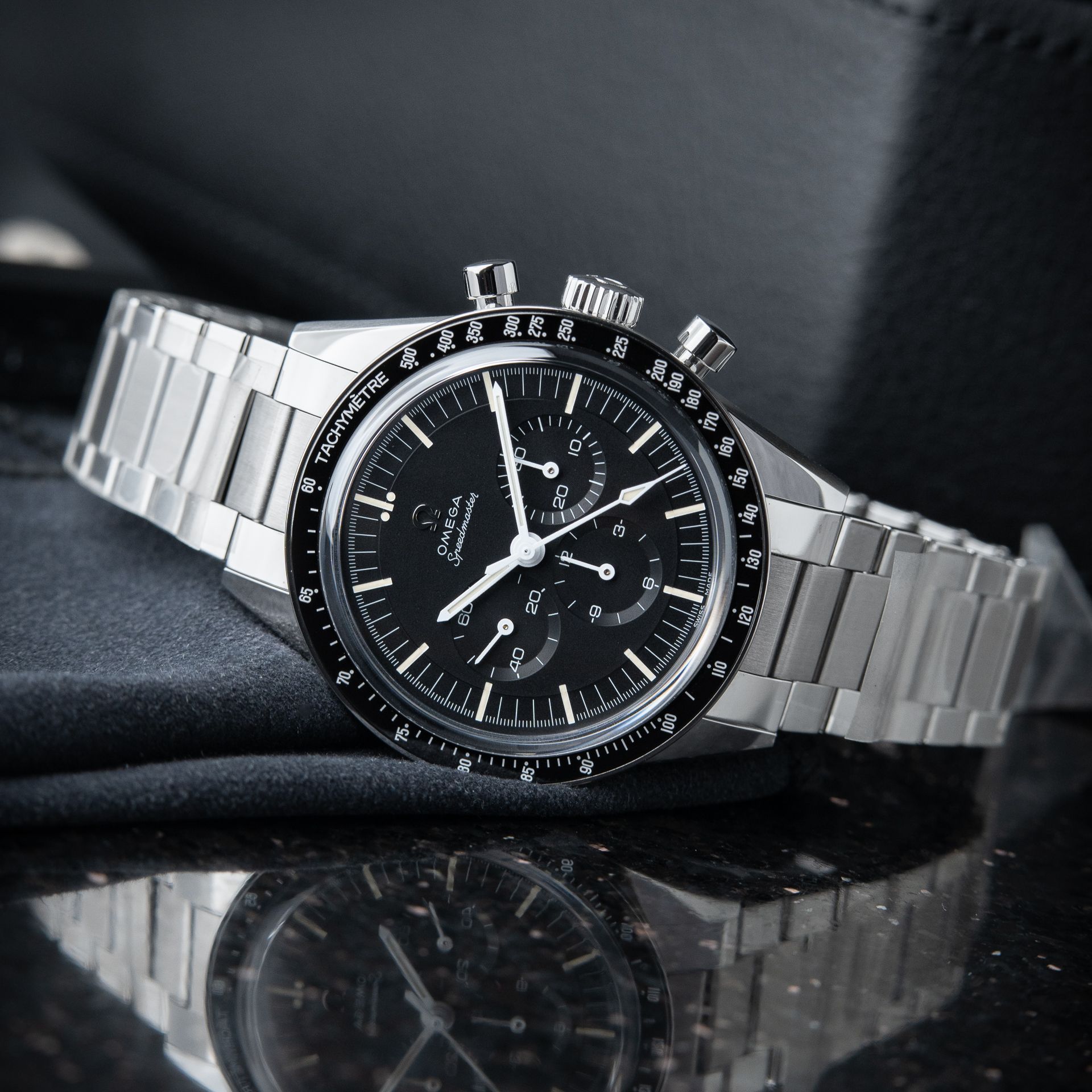 Omega Speedmaster Professional Moonwatch Calibre 321 STICKERED NOS Ed White Edition