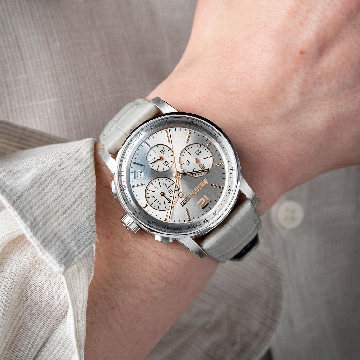 Audemars Piguet Code 11.59 SERVICED Chronograph White Rose Gold