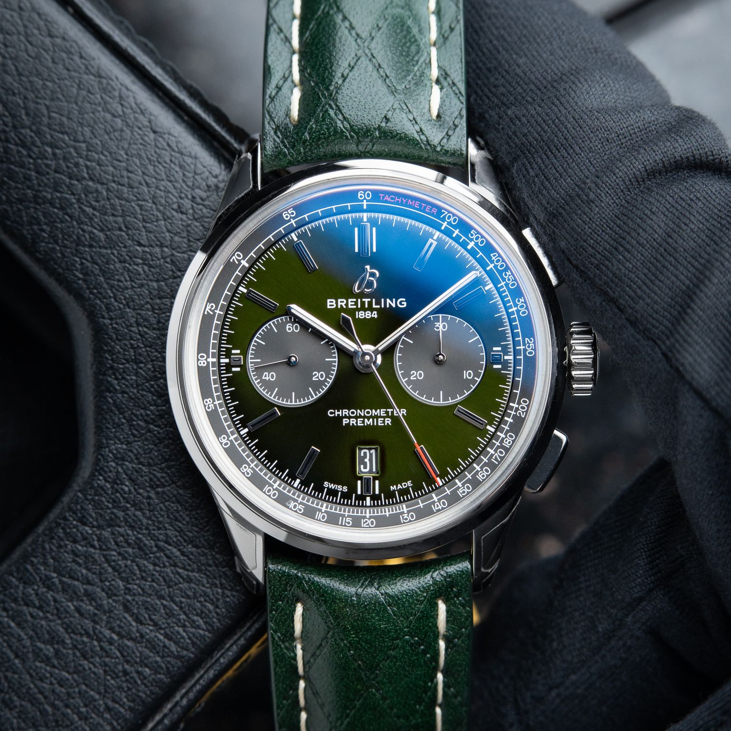 Breitling Premier B01 Chronograph Bentley British Racing Green Automatic