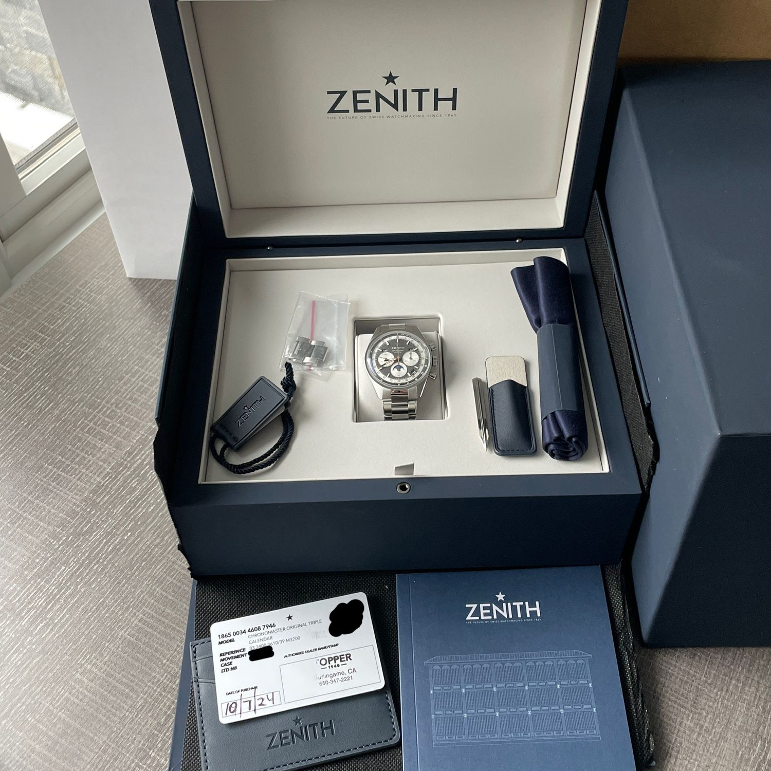 Zenith Chronomaster 10/2024 Original Triple Calendar El