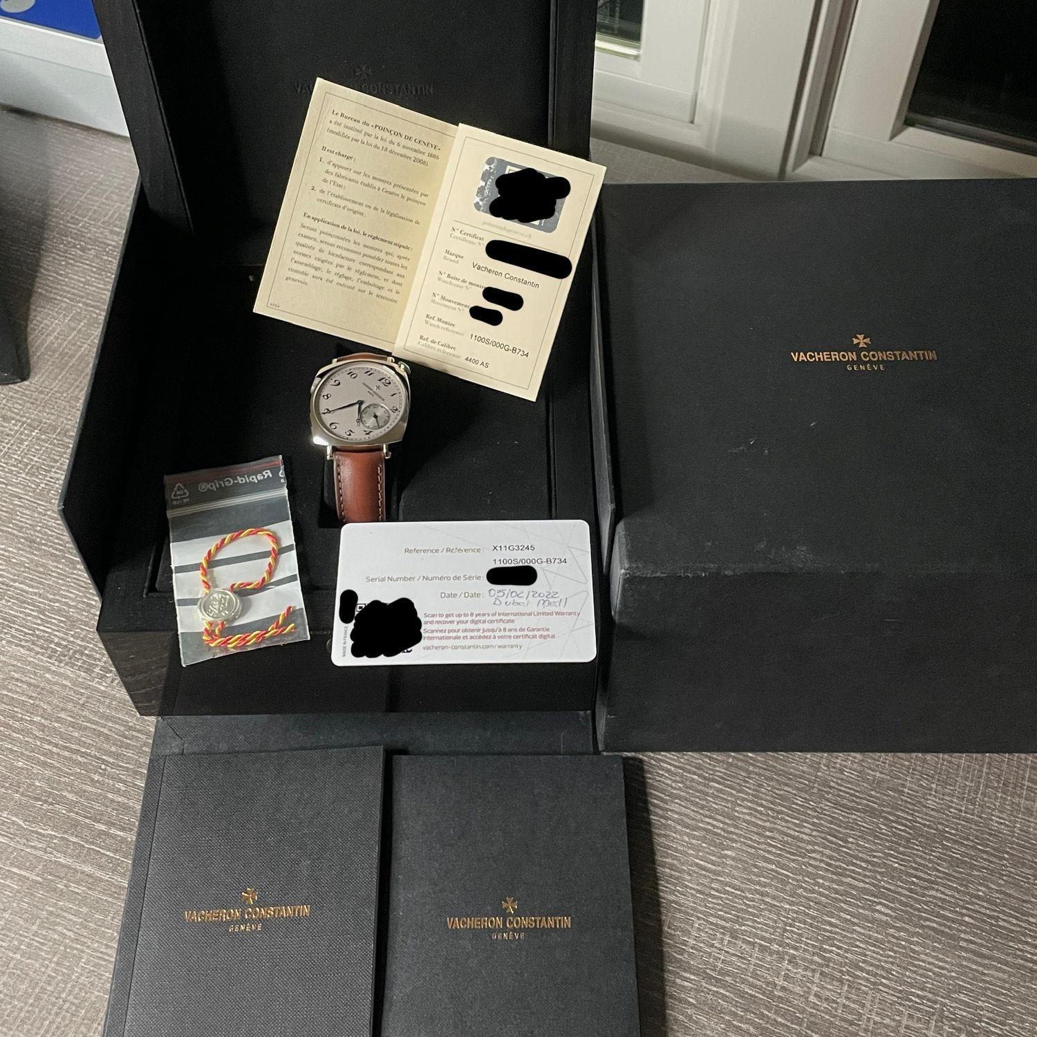 Vacheron Constantin Historiques American 1921 36.5 White Gold