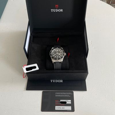 Tudor Black Bay 4/2024 200M Black Dial Steel Rubber 7941A1A0