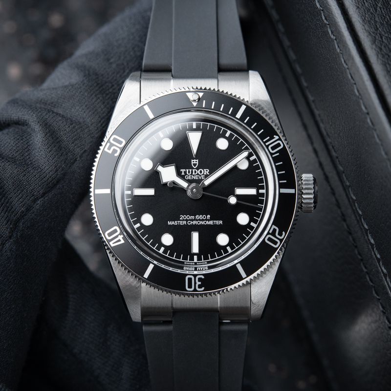 Tudor Black Bay 4/2024 200M Black Dial Steel Rubber 7941A1A0 Monochrome 41