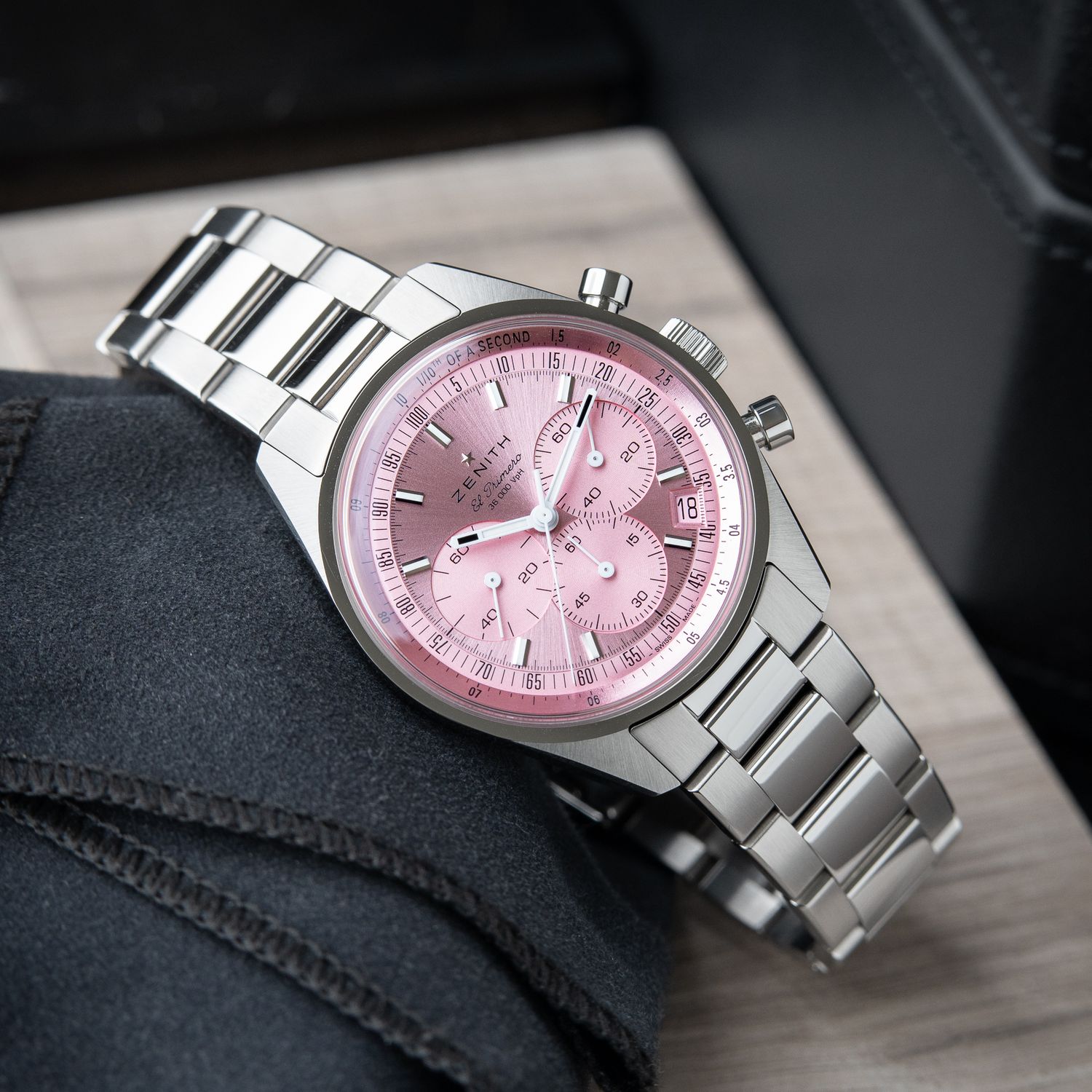 Zenith Chronomaster Original RARE Edition Pink Dial El Primero