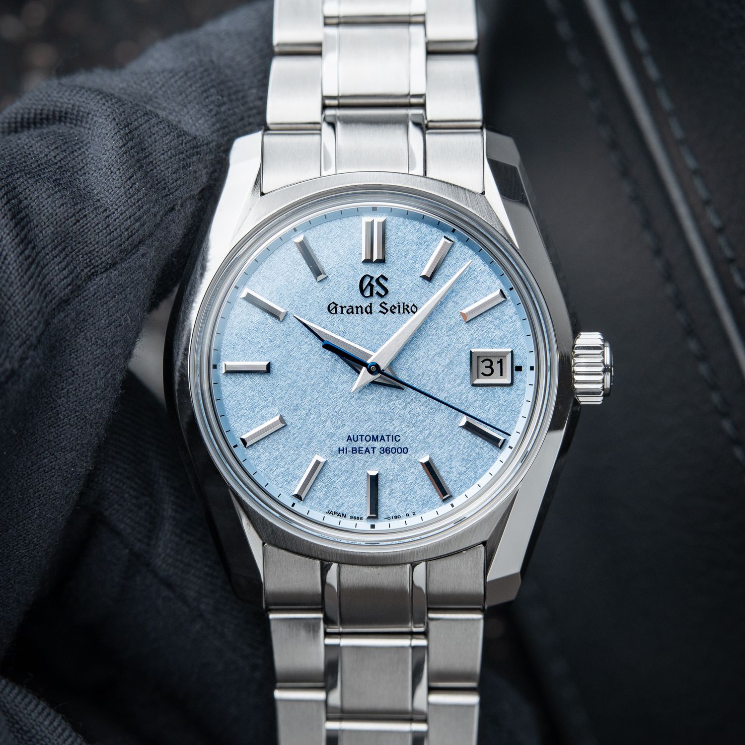 Grand Seiko Heritage USA Edition Soko Frost Ice Blue Kirazuri Hi-Beat 40mm