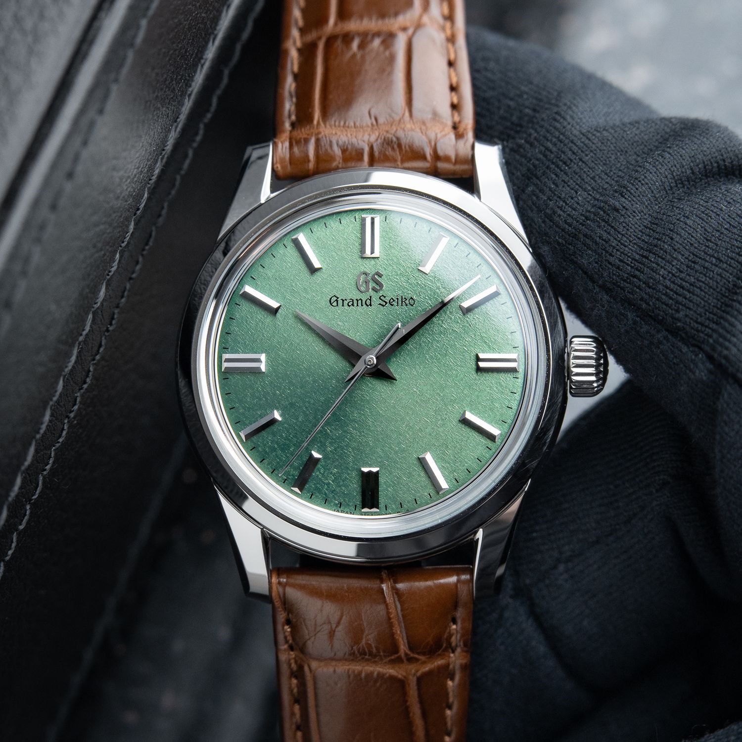 Grand Seiko Elegance Collection Genbi Valley USA Limited Edition Manual Steel Green