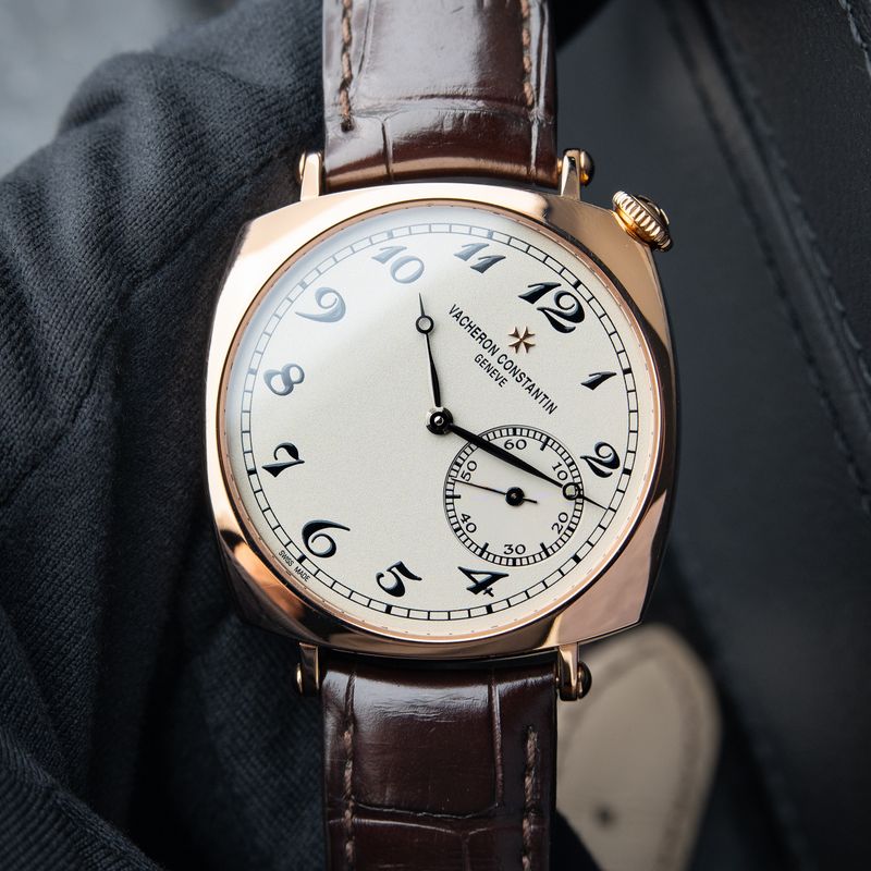 Vacheron Constantin Historiques American 1921 36.5 Rose Gold Leather