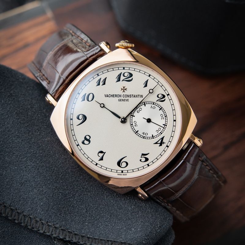 Vacheron Constantin Historiques American 1921 40mm Rose Gold Leather 82035