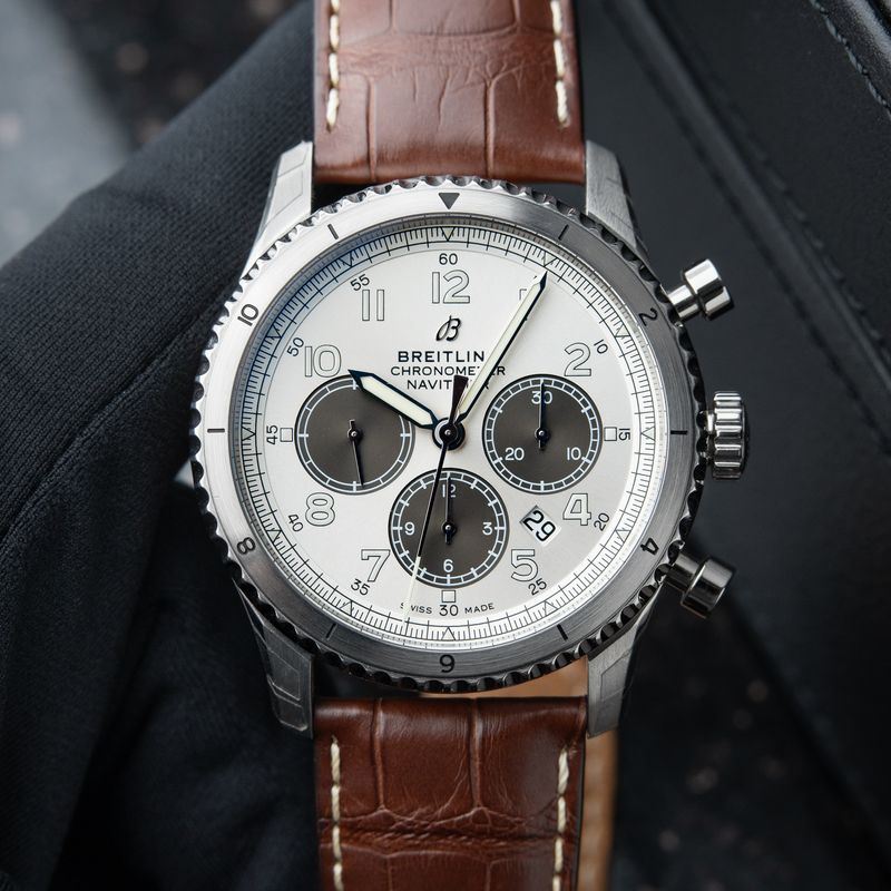Breitling Navitimer 8 UNWORN 2025 B01 Limited Edition Chronograph Silver