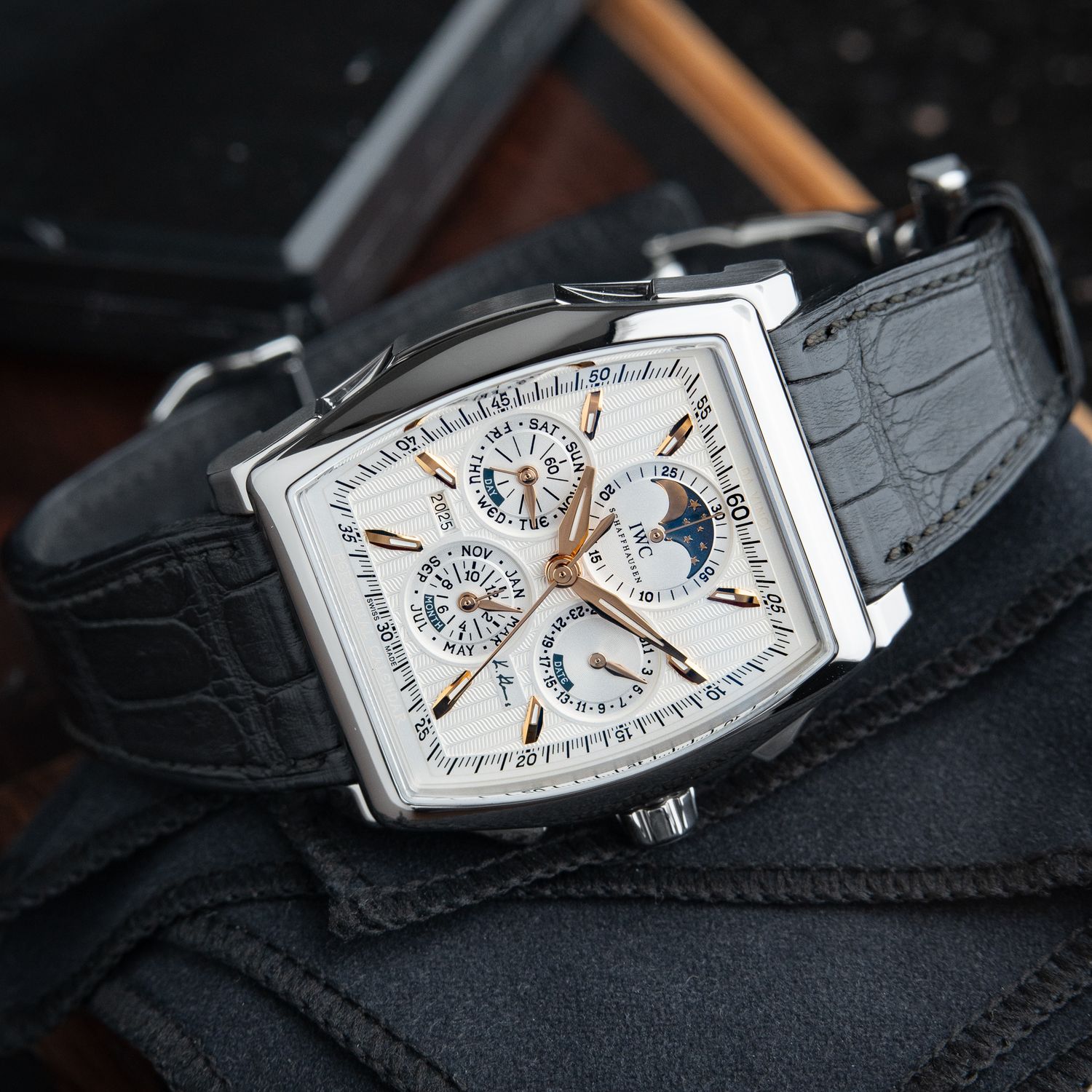 IWC Da Vinci "Kurt Klaus" SERVICED Limited Edition Perpetual Calendar Chronograph
