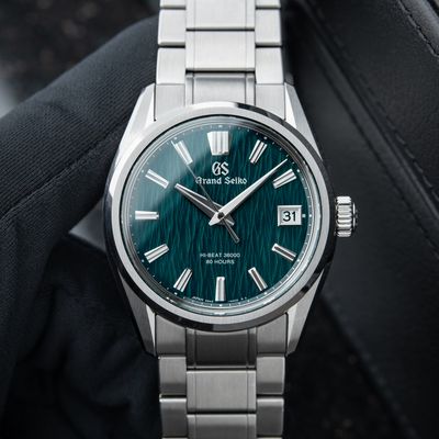 Grand Seiko Evolution 9 Boutique Exclusive Hi-Beat Green Birch