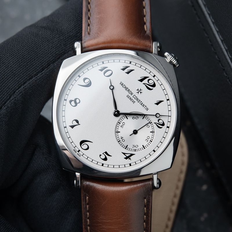 Vacheron Constantin Historiques American 1921 40mm White Gold Leather Set