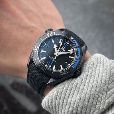 Omega Seamaster Professional UNWORN 2025 Deep Black Blue Diver GMT