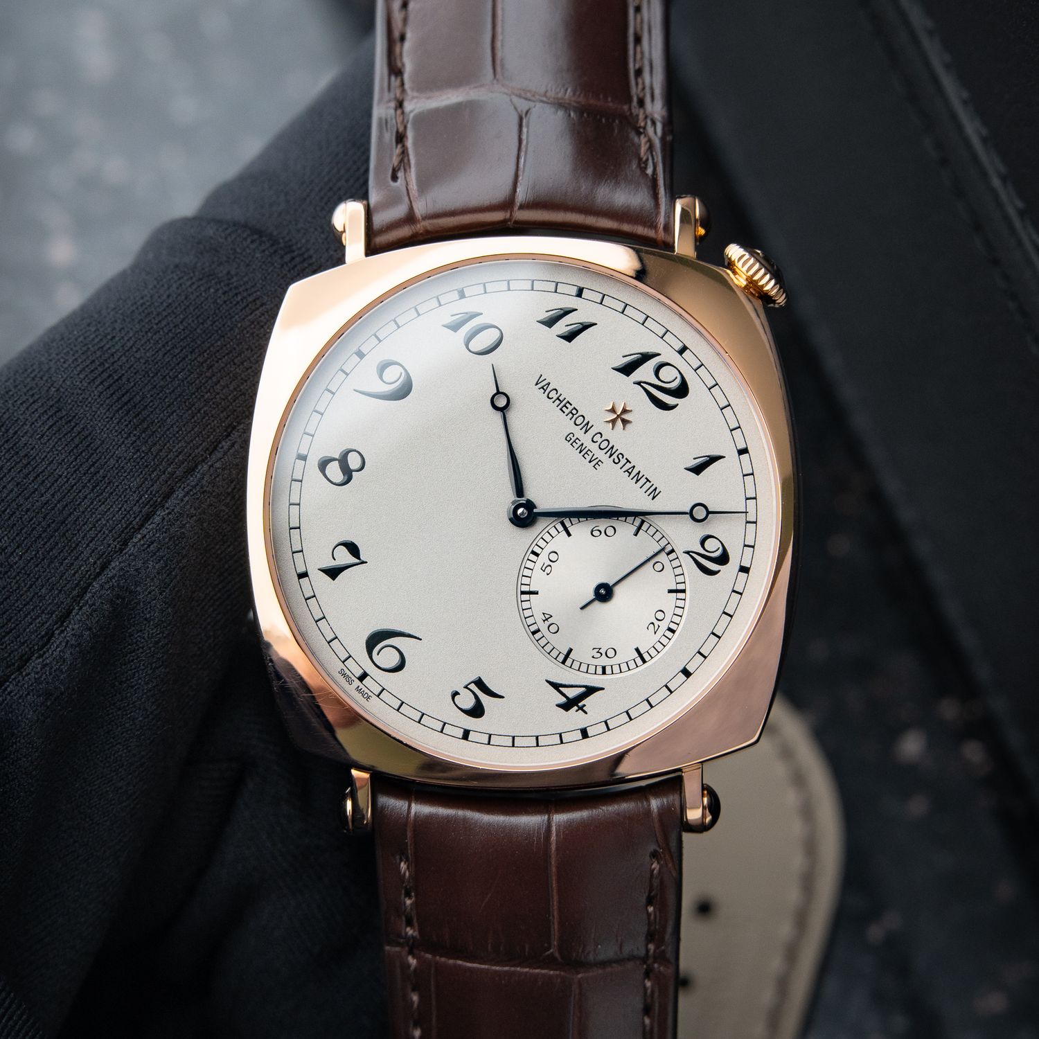 Vacheron Constantin Historiques American 1921 40mm Rose Gold Leather 82035