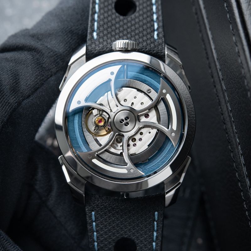 MB&F M.A.D.1 MAD 1S SWISS Limited Edition Ice Blue UNWORN Steel Automatic