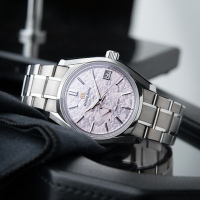 【中古】 Beautiful / G-Man Grand Seiko Heritage - Urban Bamboo Gmt Sbgj259 - New