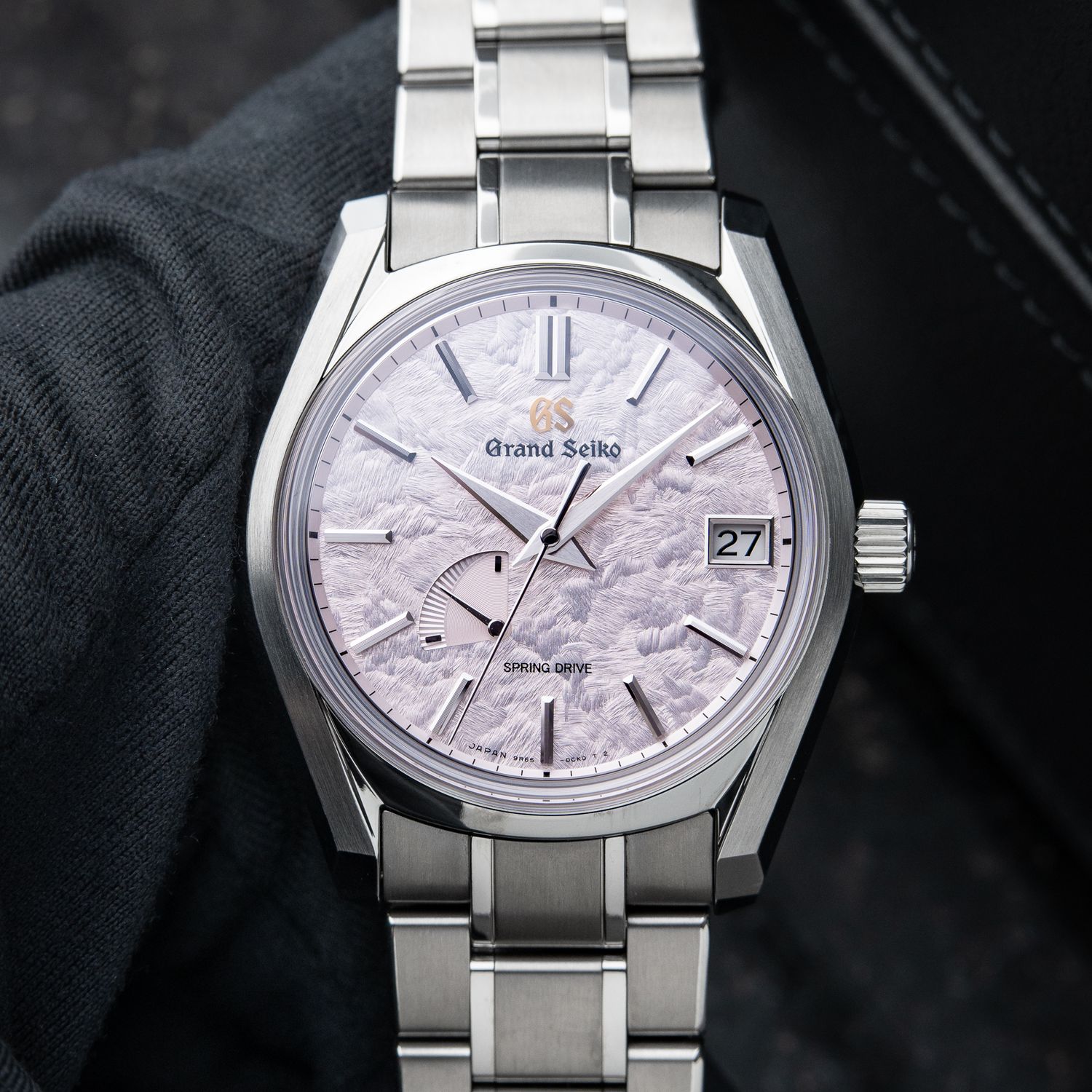 Grand Seiko Heritage Collection 62GS Spring Drive Shunbun Pink Titanium 40