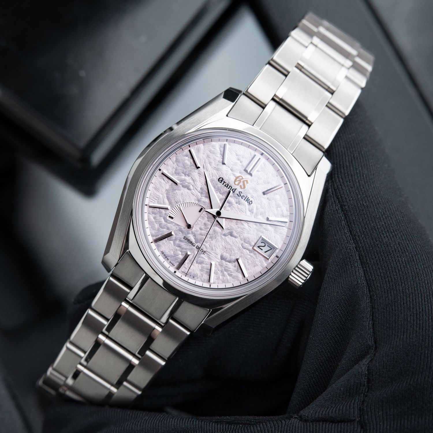 Grand Seiko Heritage Collection 62GS Spring Drive Shunbun Pink