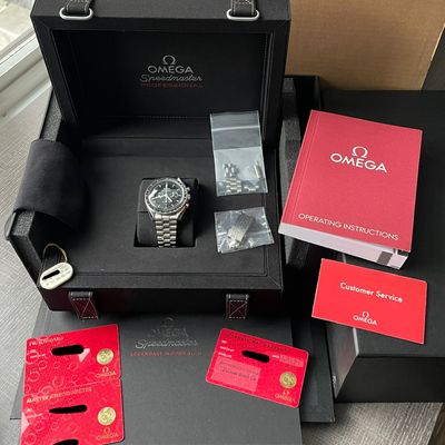 OMEGA Speedmaster 専用ボックスセット Omega Speedmaster Professional Moonwatch UPGRADED CLASP Sapphire