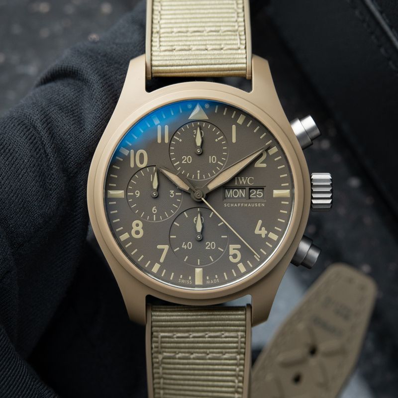 IWC Pilot's Watch 9/2024 Top Gun "Mojave Desert" Chronograph Ceramic Automatic