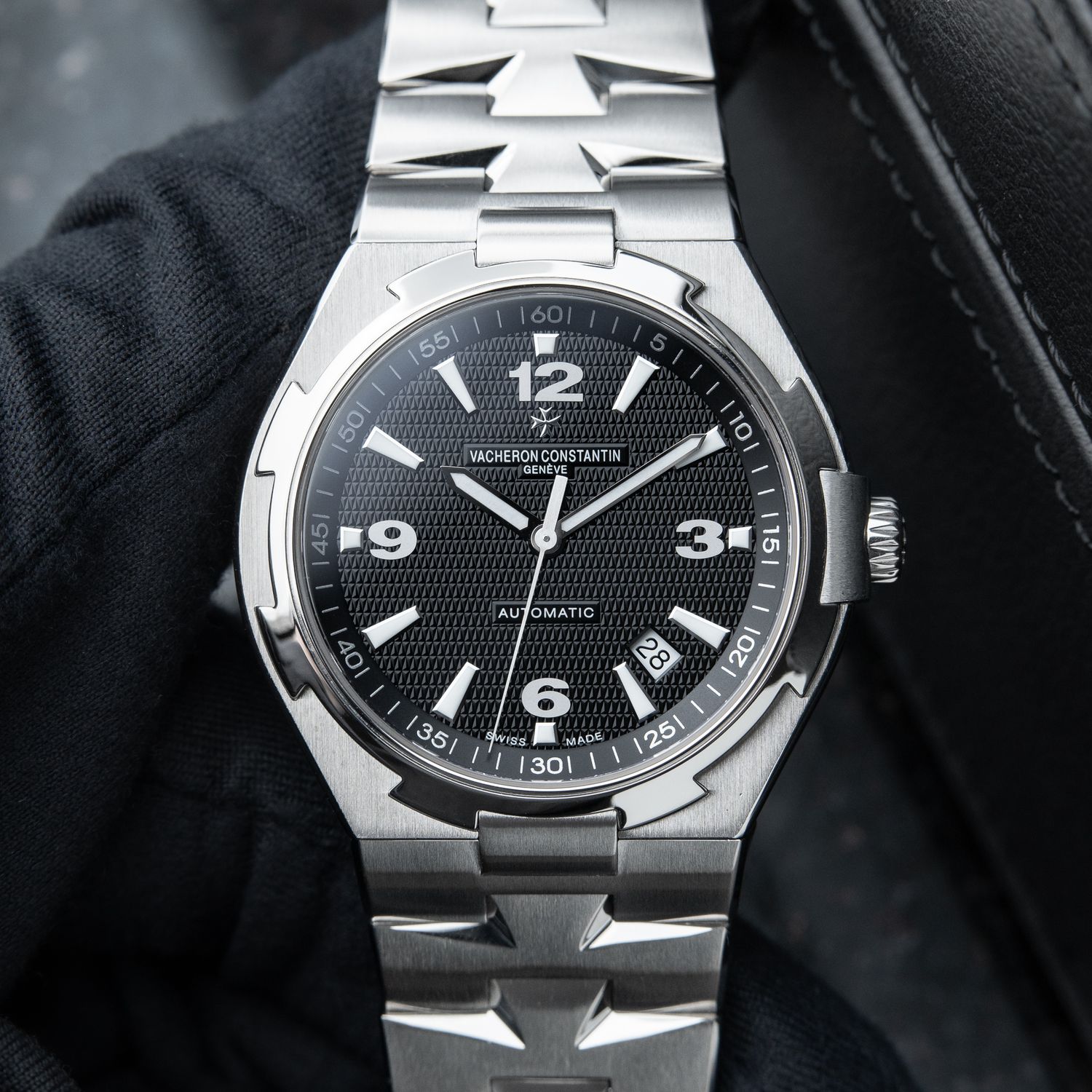 Vacheron Constantin Overseas 47040 2nd Generation Black Steel Bracelet 42