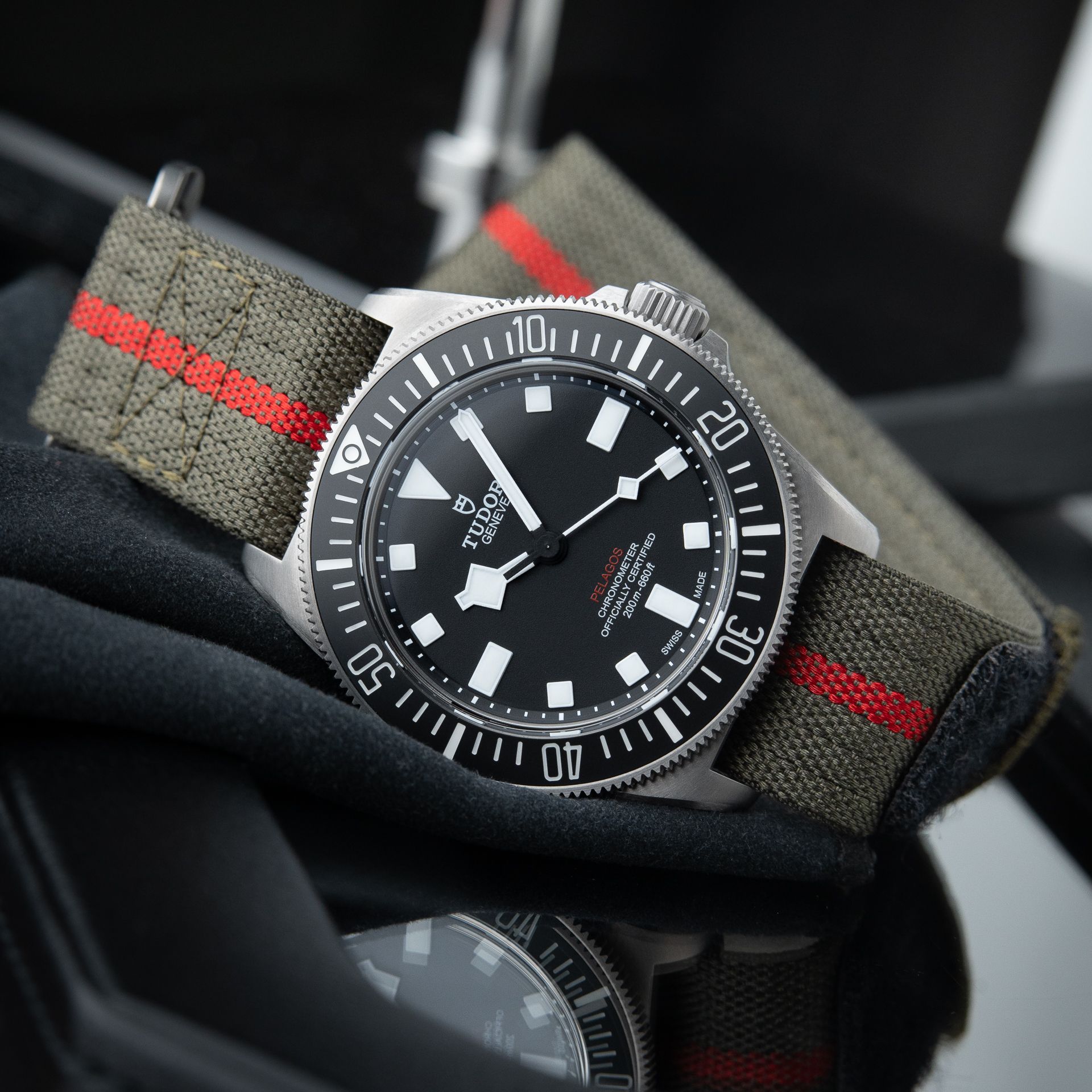 Tudor Pelagos FXD Black Dial Titanium Ceramic NATO STRAPS 42mm Automatic