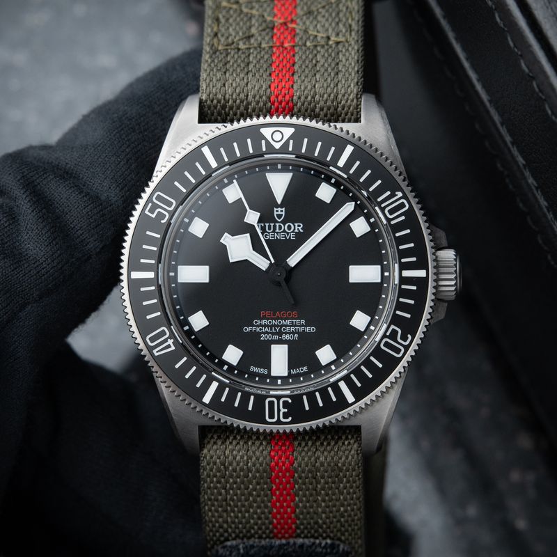 Tudor Pelagos FXD Black Dial Titanium Ceramic NATO STRAPS 42mm Automatic