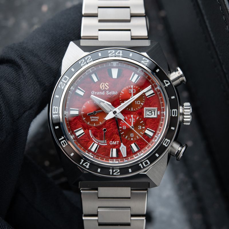 Grand Seiko Sport '24 9R 20th Anniversary Titanium Limited Red Chronograph GMT