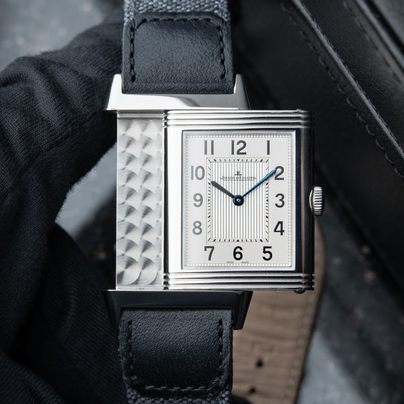 Jaeger-LeCoultre Grande Reverso Ultra Thin Monoface Silver Steel Manual
