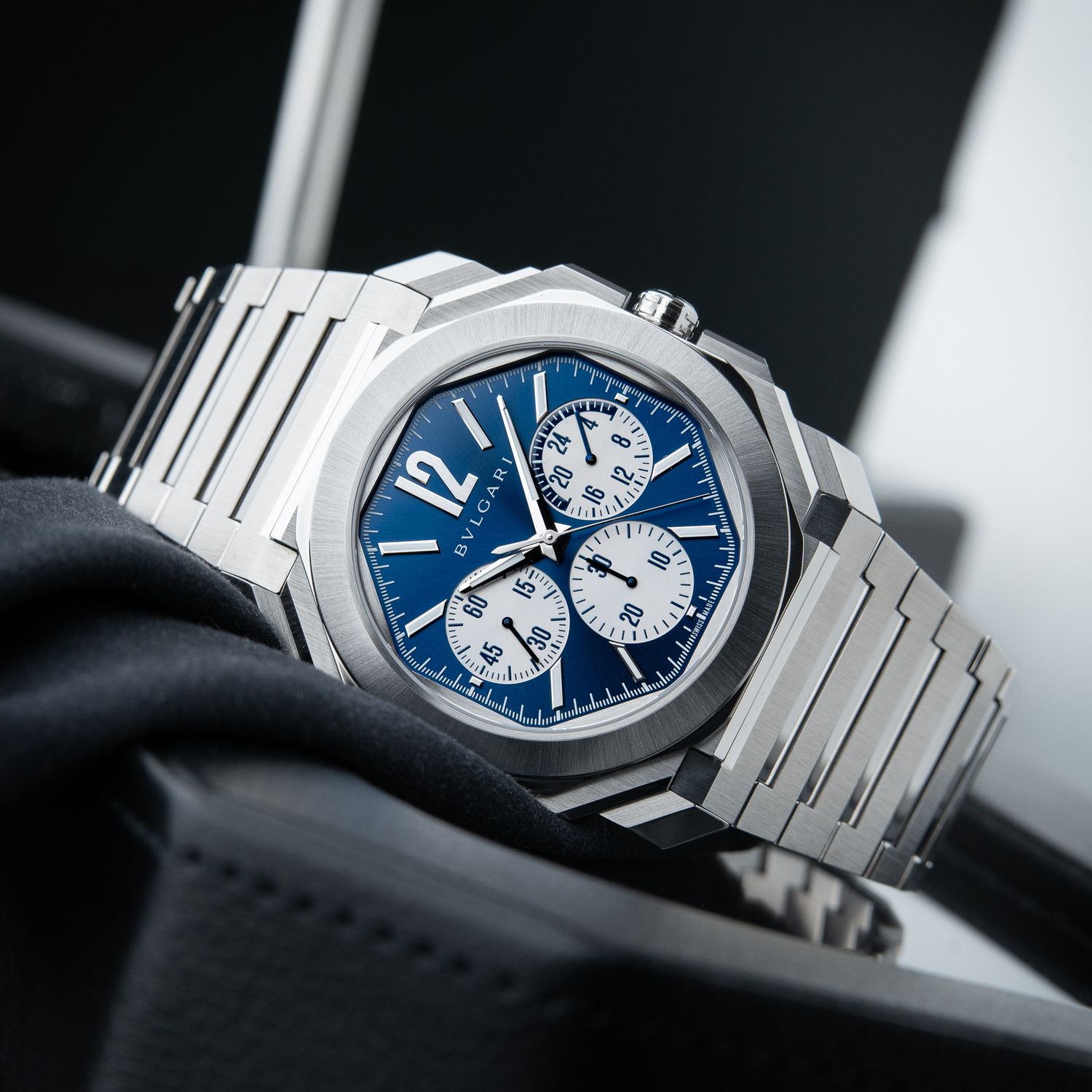 BVLGARI Bulgari Octo Finissimo Chronograph GMT Peripheral Blue