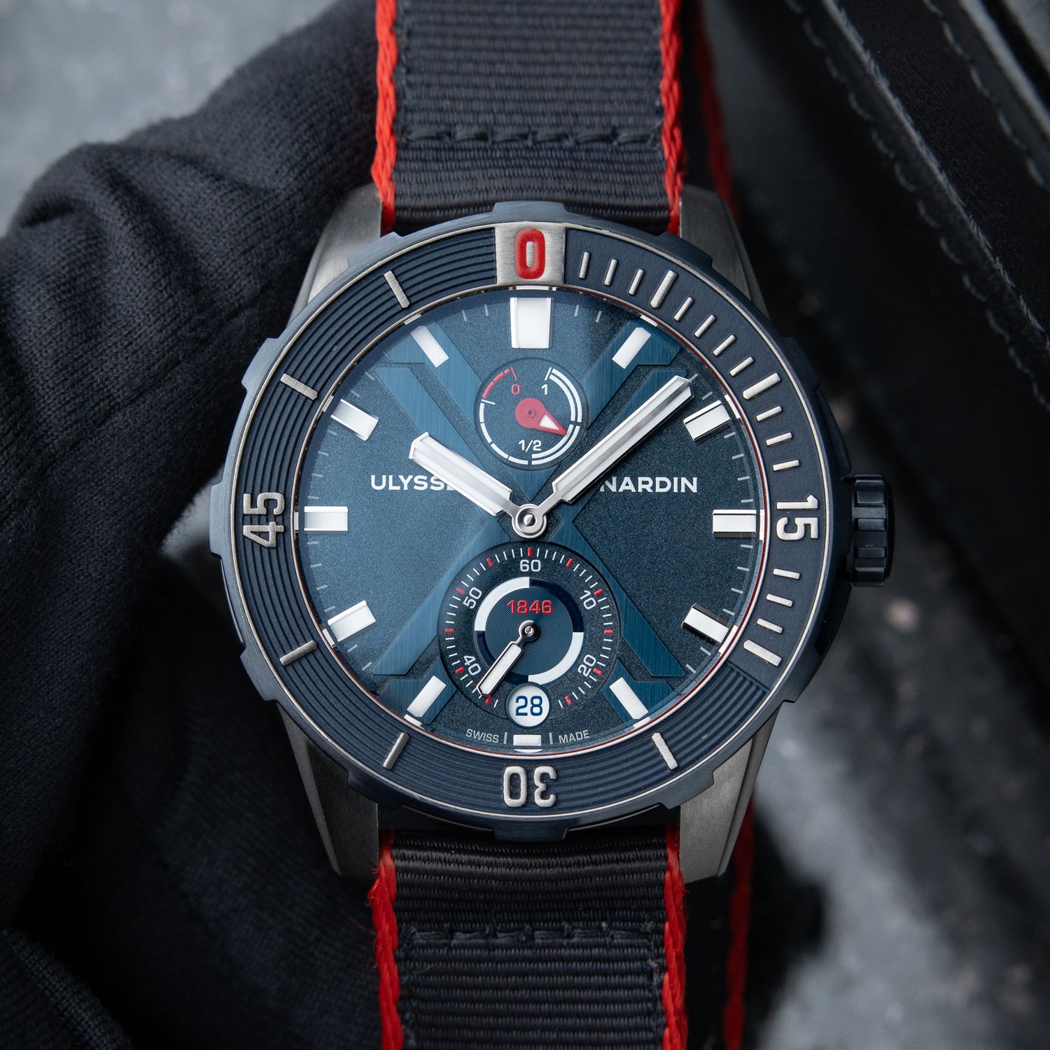 Ulysse Nardin Diver X Nemo Point Chronometer Limited Edition 300M Blue 44mm 1183-170