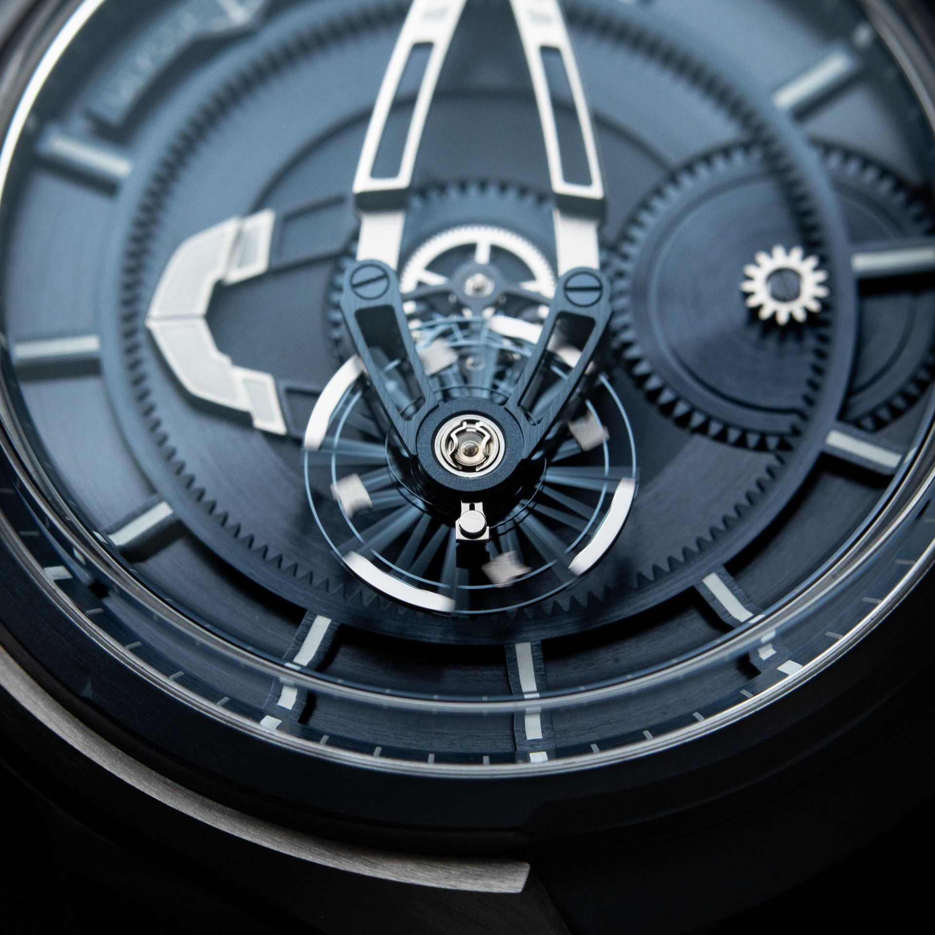 Ulysse Nardin Freak X SERVICED PVD Titanium Blue Dial Leather Automatic 43