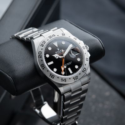 Rolex Explorer II 1/2024 Black Dial Oyster GMT 42mm Steel