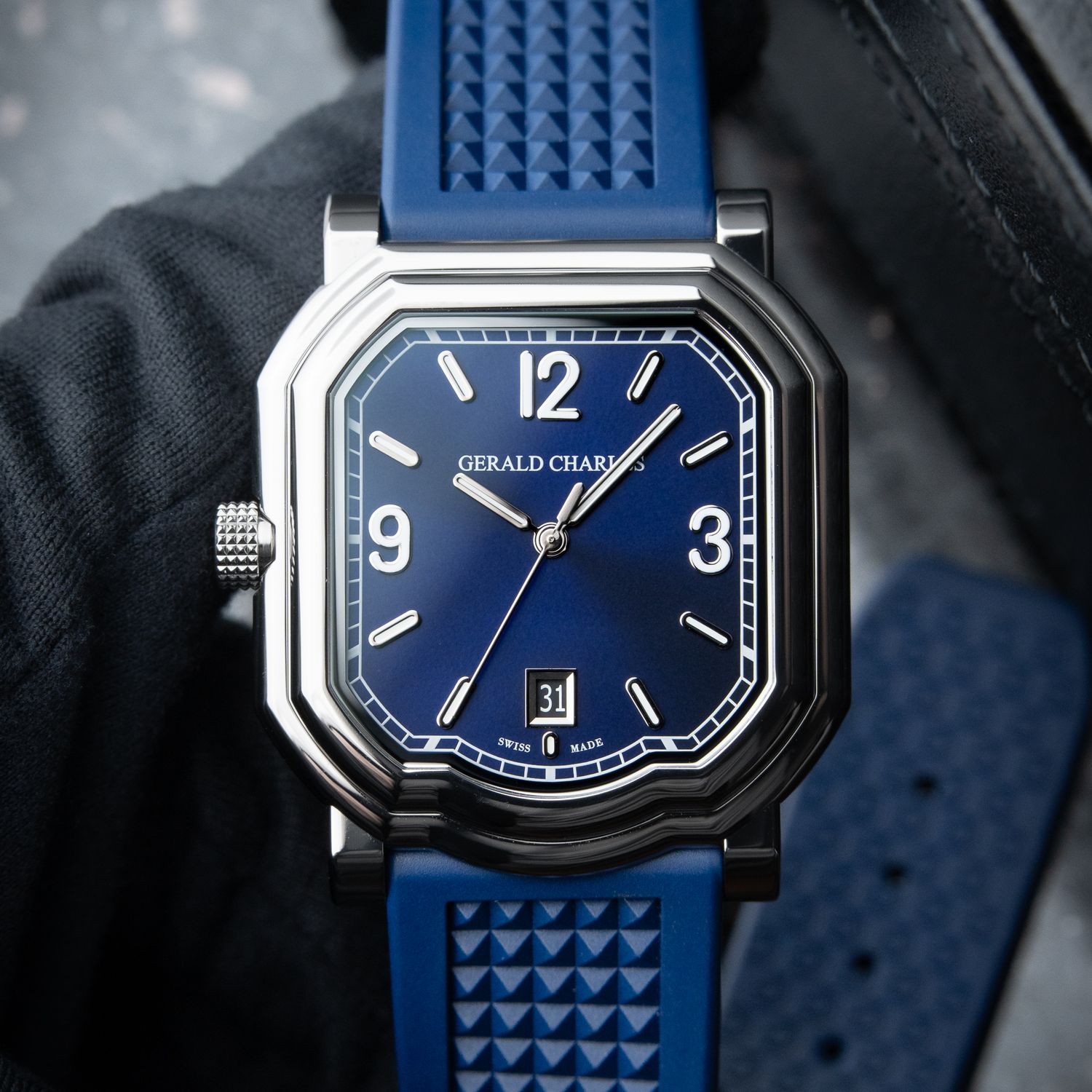 Gerald Charles Maestro 2.0 Sport 2024 Titanium Royal Blue Automatic 39mm