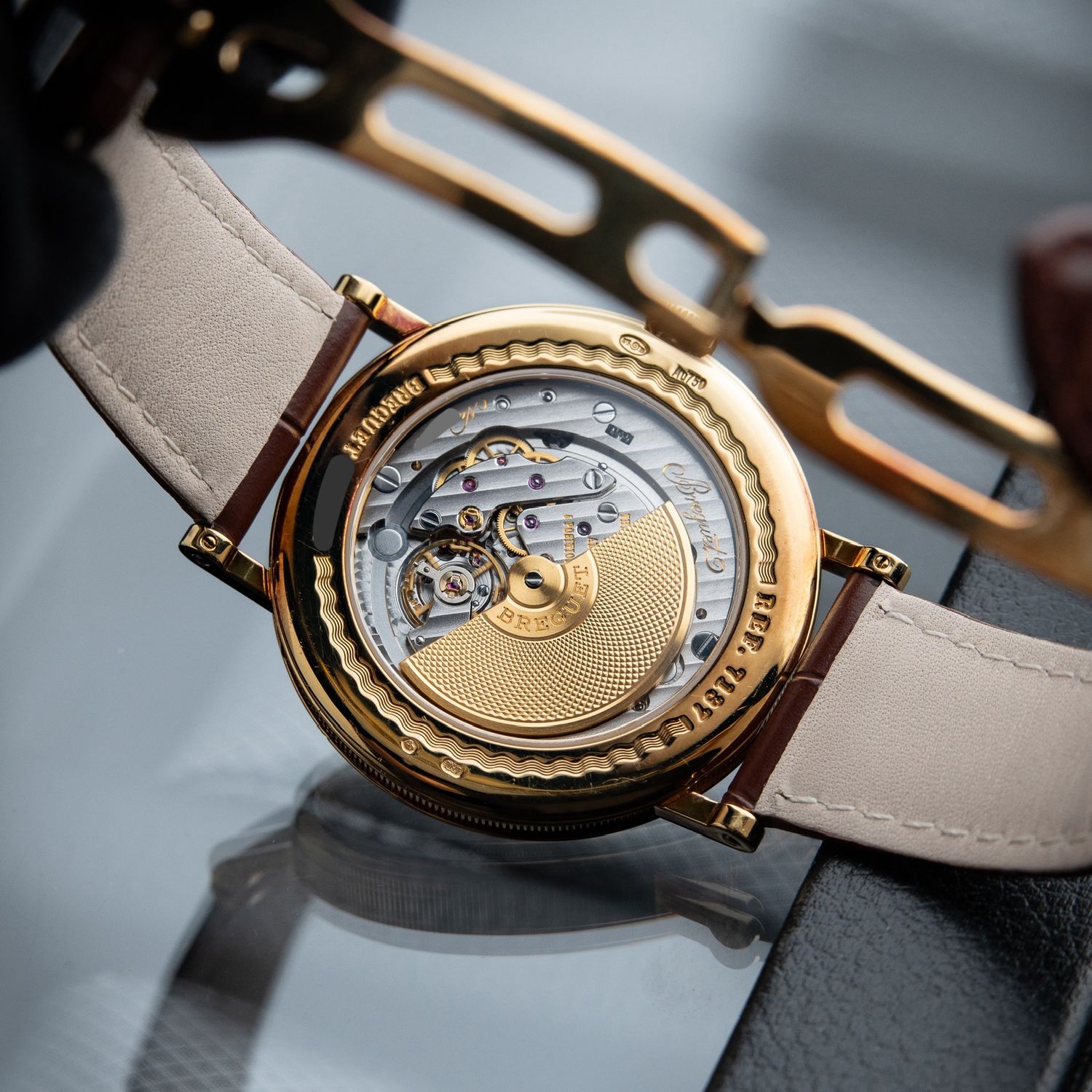 Breguet Classique 7137BA Yellow Gold Moonphase Power Reserve Date