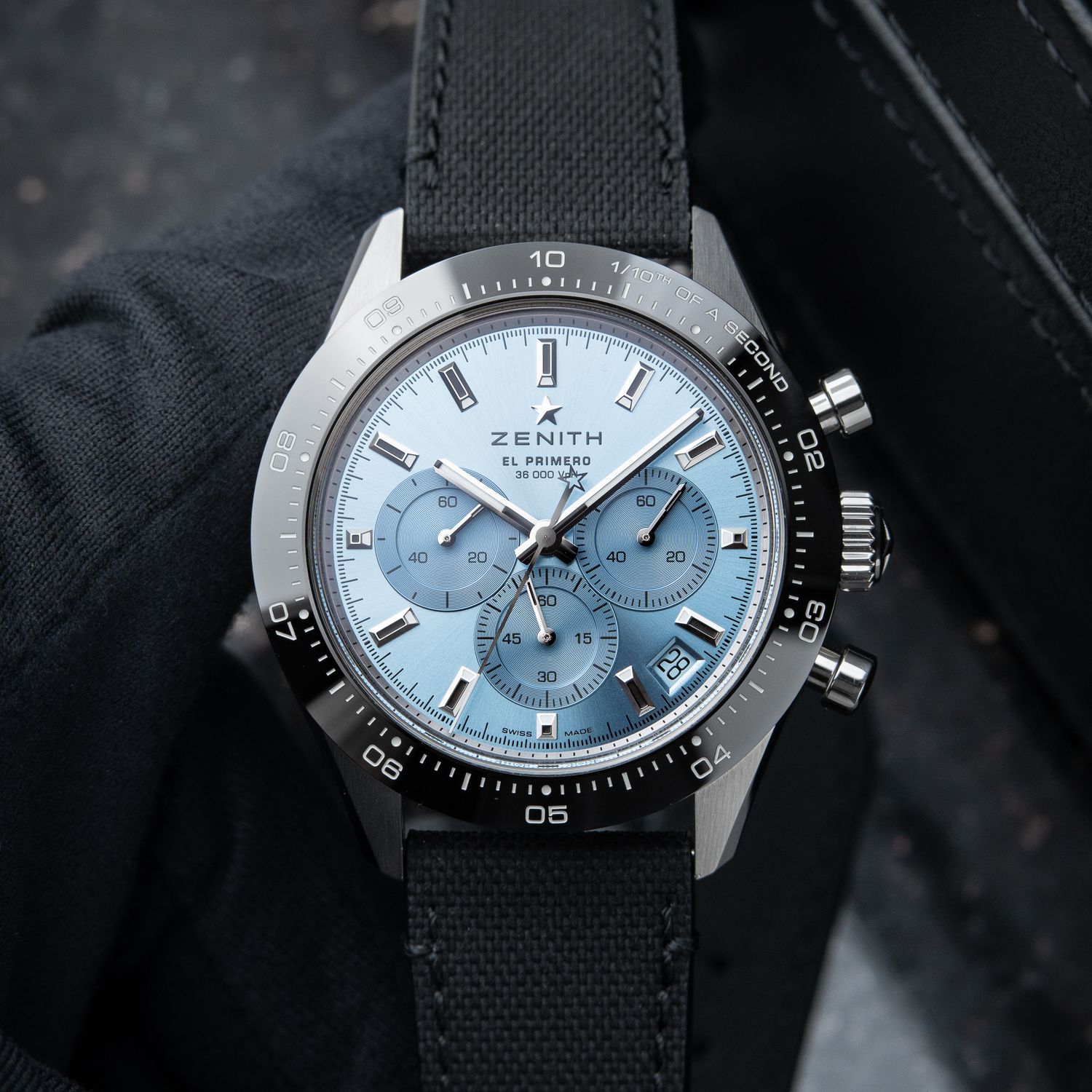 Zenith Chronomaster Sport Yoshida Blue Limited Edition Chronograph Bracelet 41