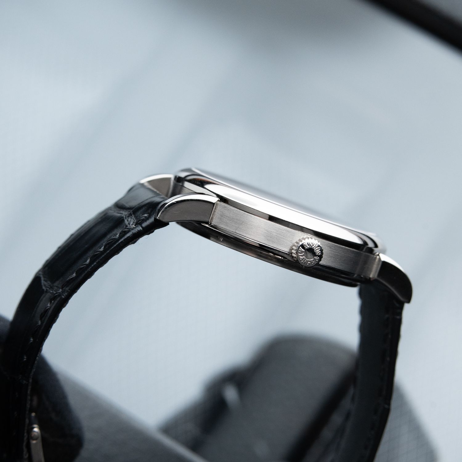 A. Lange & Söhne Sax-O-Mat Saxonia Langematik Big Date White Gold